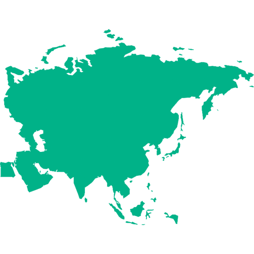 Mapa Asia
