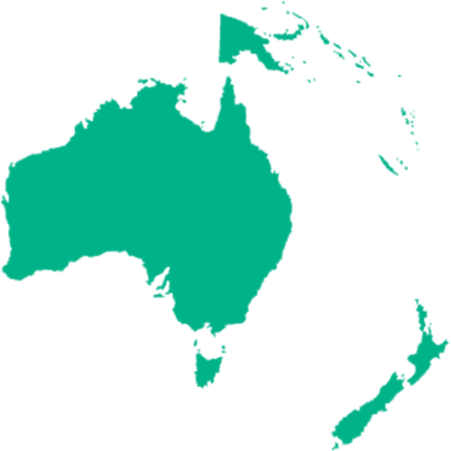 Mapa Oceanía